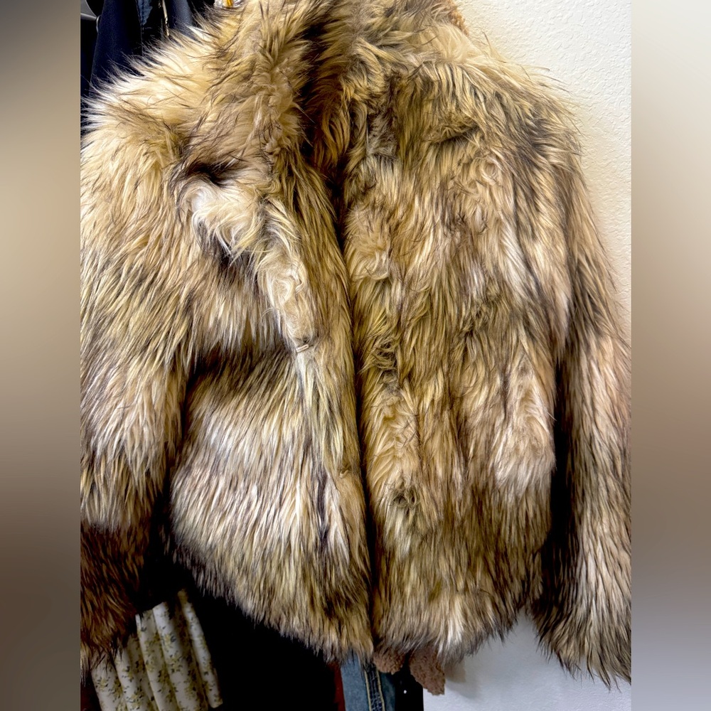 Luxurious Faux Fur Coat